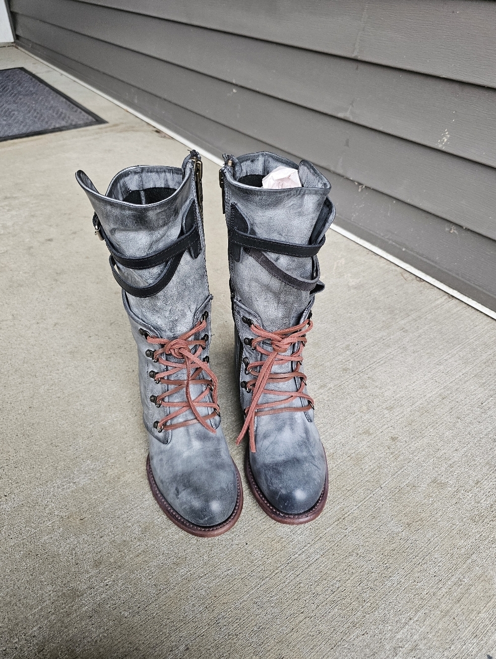 Freebird Ravi Leather Boots Size 7 NEW - Picture 4 of 10